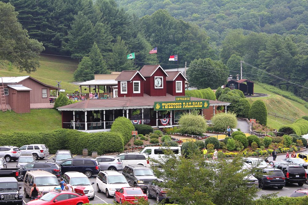 Exterior of Tweetsie Railroad