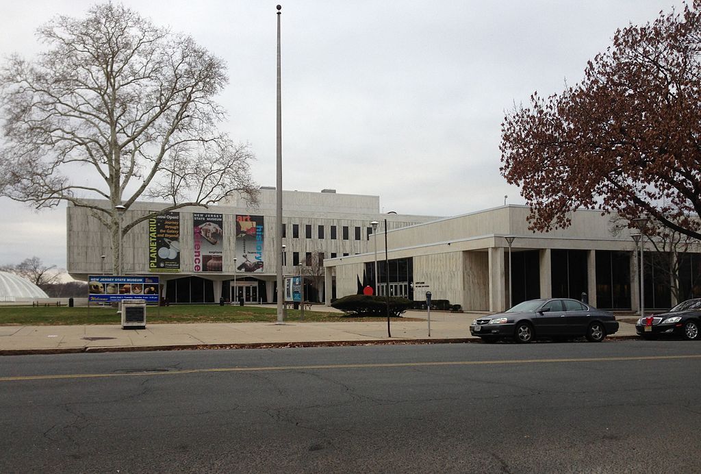 Exterior of the New Jersey State Museum
