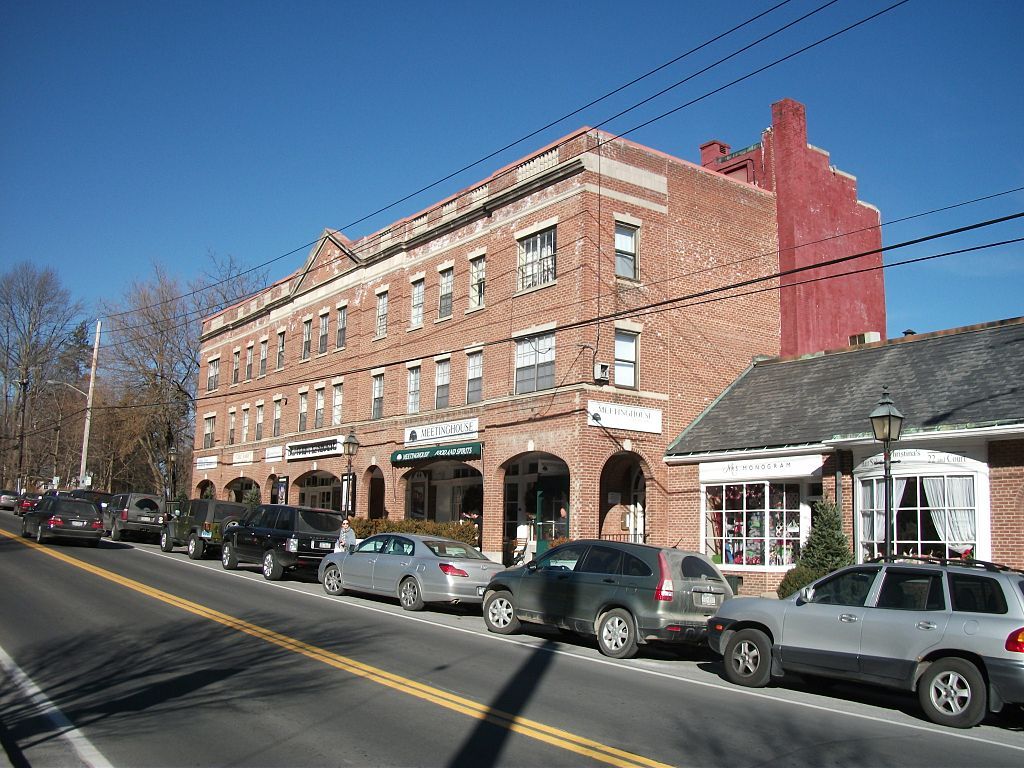 Buildings at Bedford Village Historic District