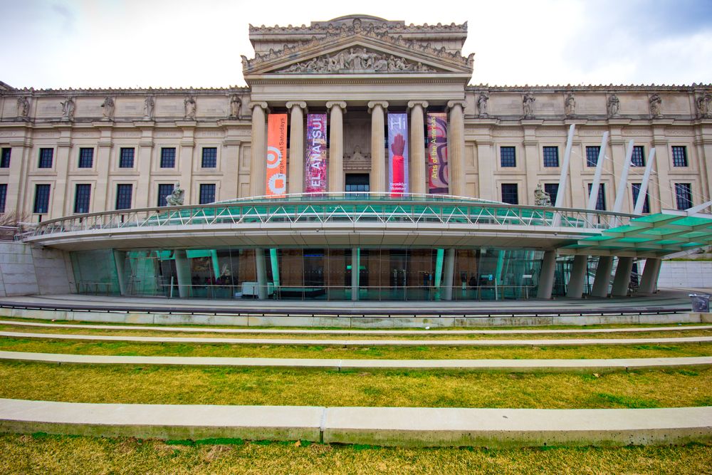 Exterior of the Brooklyn Museum