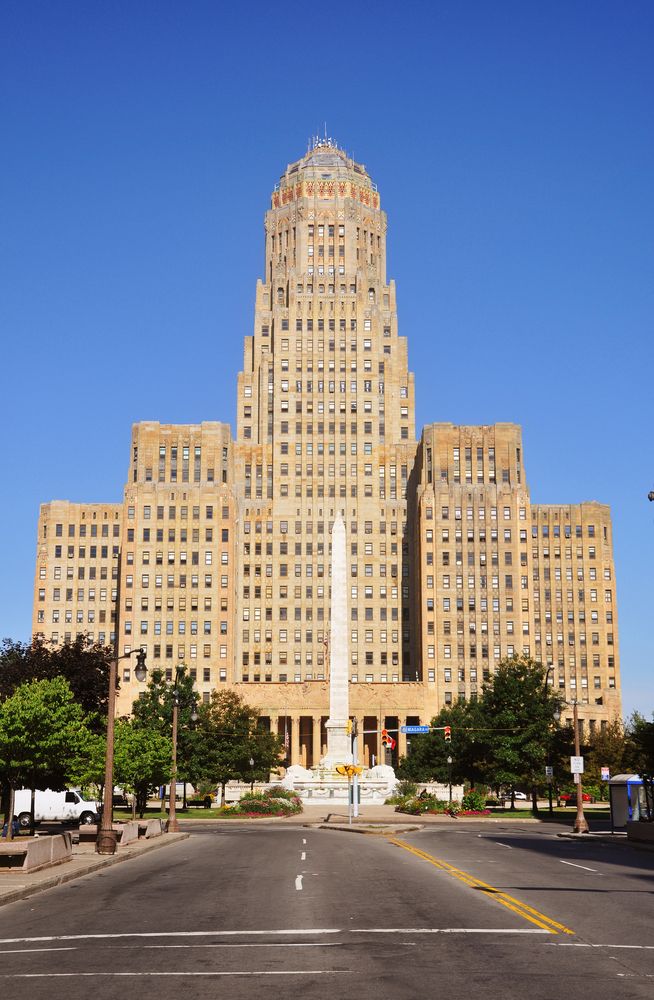 Exterior of the Historic Buffalo City Hall