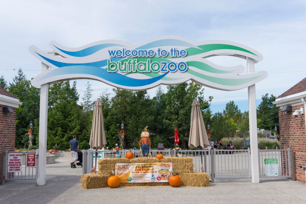 Entrance to the Buffalo Zoo