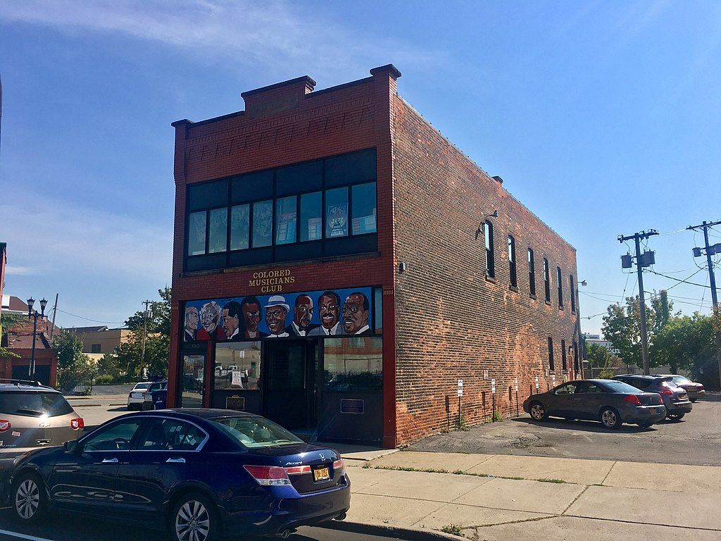 Exterior of the Colored Musicians Club of Buffalo