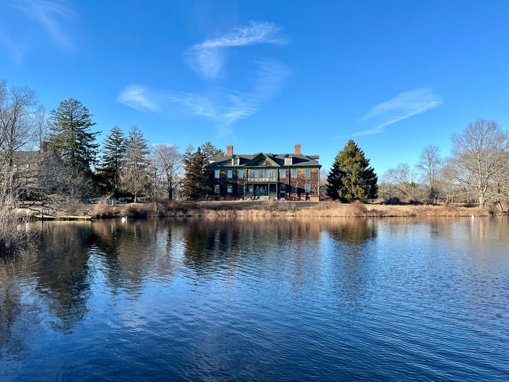 The waters of Connetquot River State Park Preserve