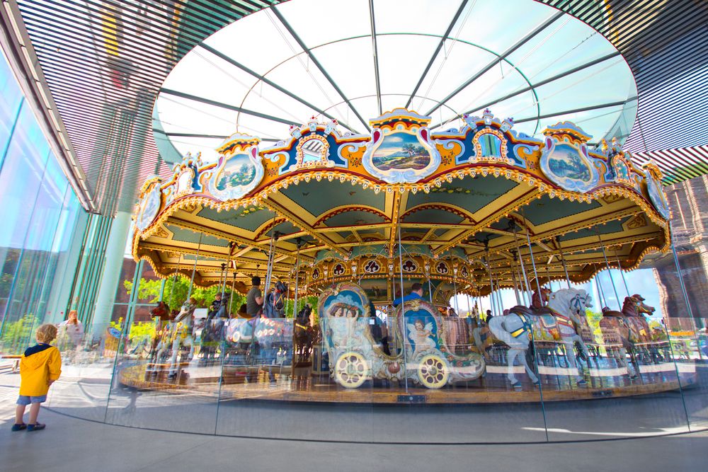 Jane's carousel at DUMBO