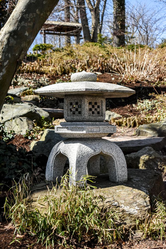 Display at the Japanese Garden at Mirror Lake