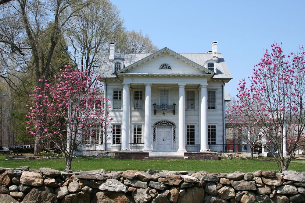 Main house at Muscoot Farm