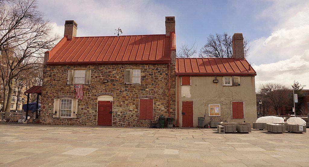 Exterior of the Old Stone House in Brooklyn