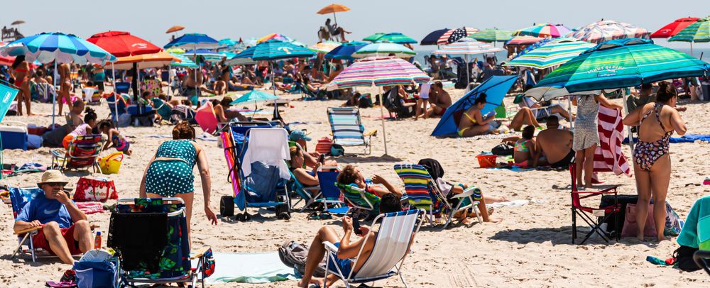 People at Robert Moses State Park