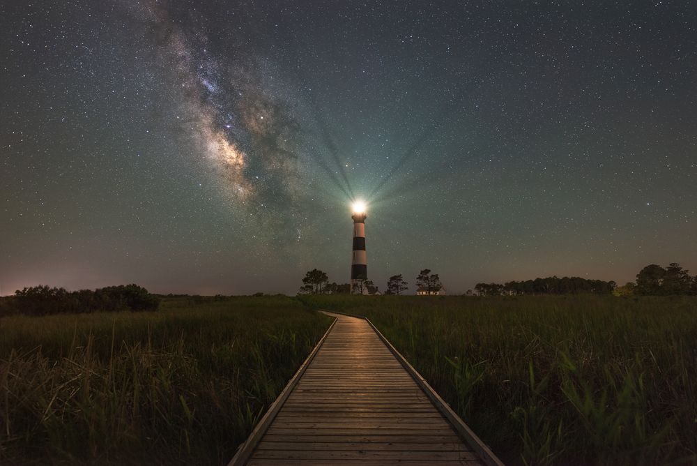 Night at Bodie Island Lighthouse