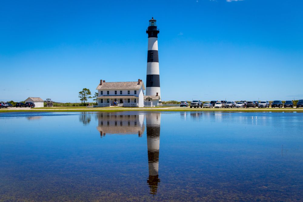 View of Bodie Island Lighthouse