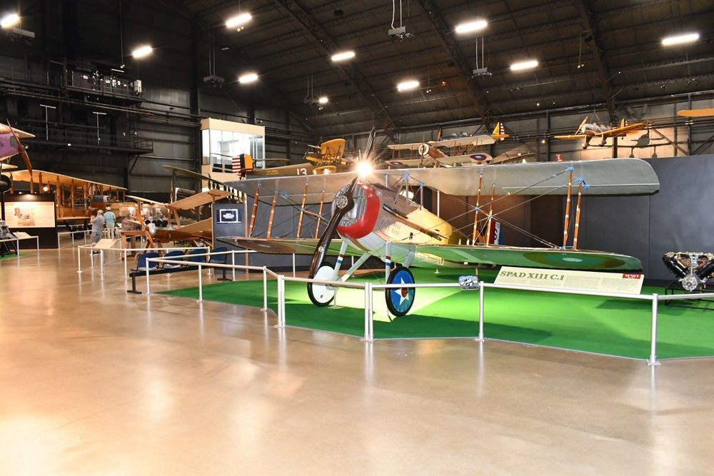 A display in the National Museum of the US Air Force