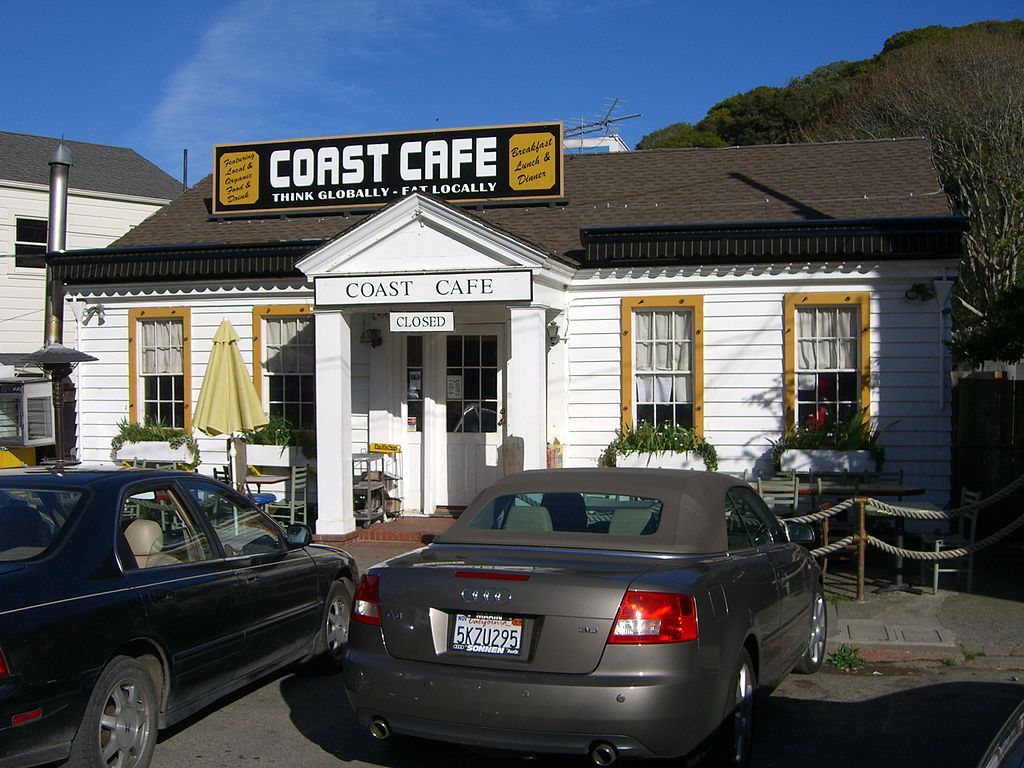 Exterior of Coast Cafe