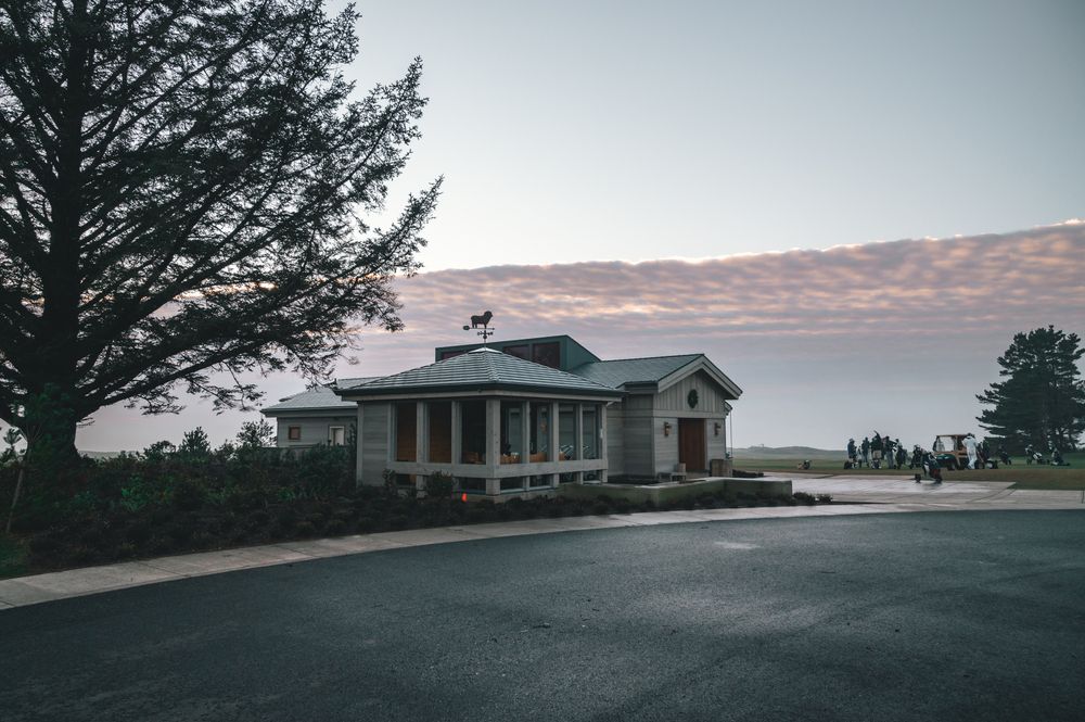 A building at Bandon Dunes Golf Resort