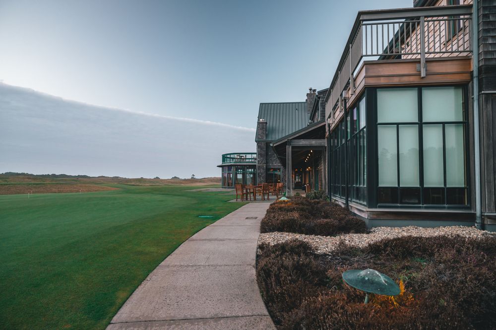 The grounds of Bandon Dunes Golf Resort