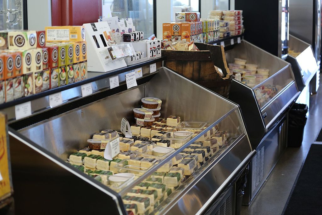 Dairy products in Face Rock Creamery