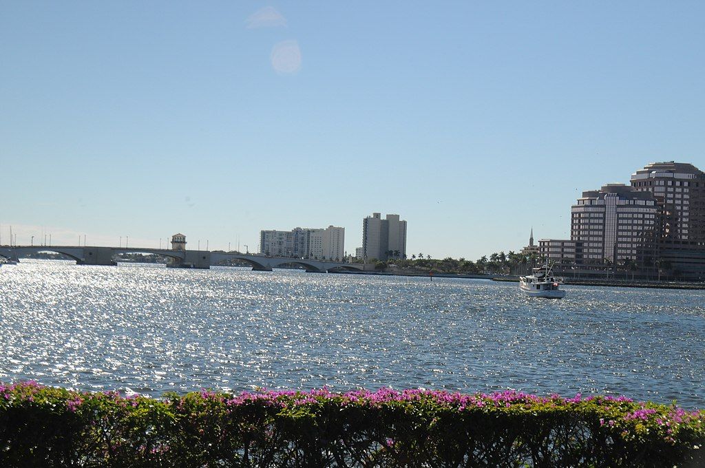Waters of Lake Worth Lagoon.