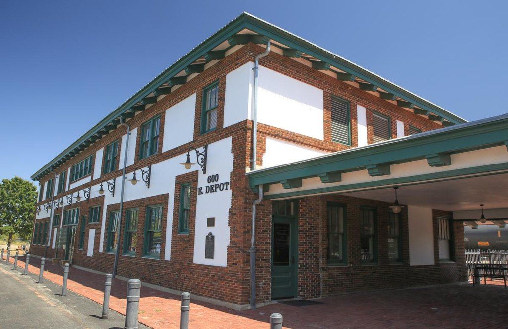 Exterior of the Harvey House