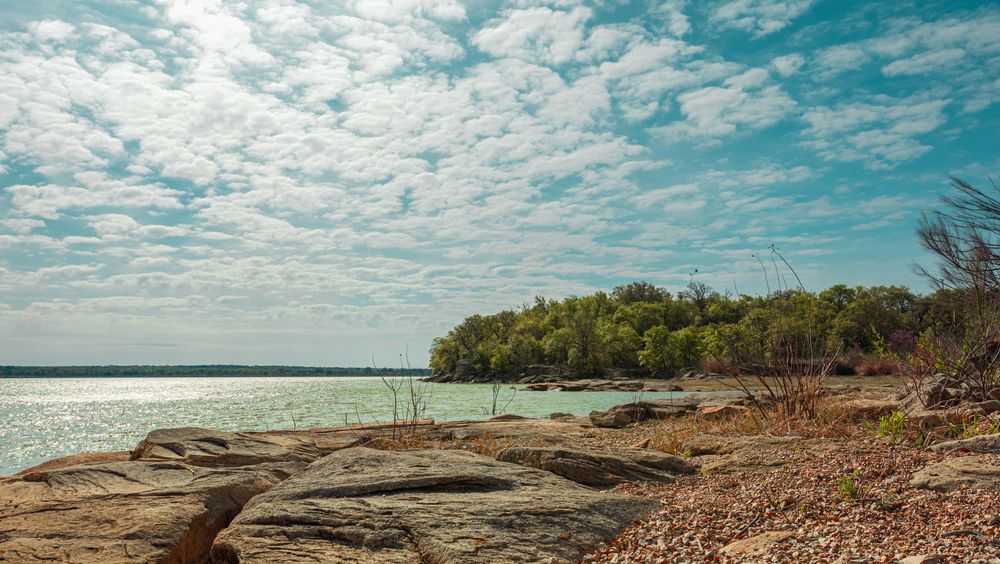 Scenic view of Lake Brownwood State Park