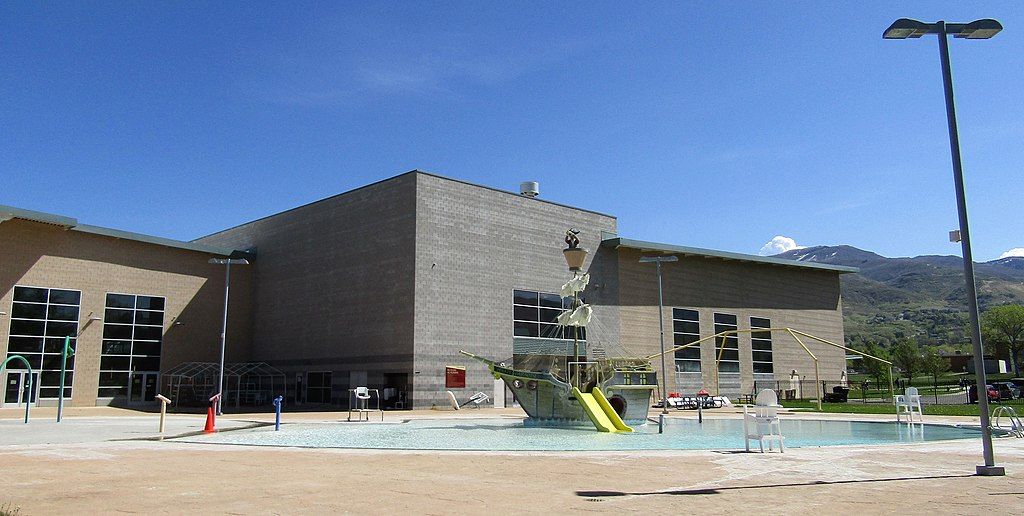Exterior of the South Davis Recreation Center