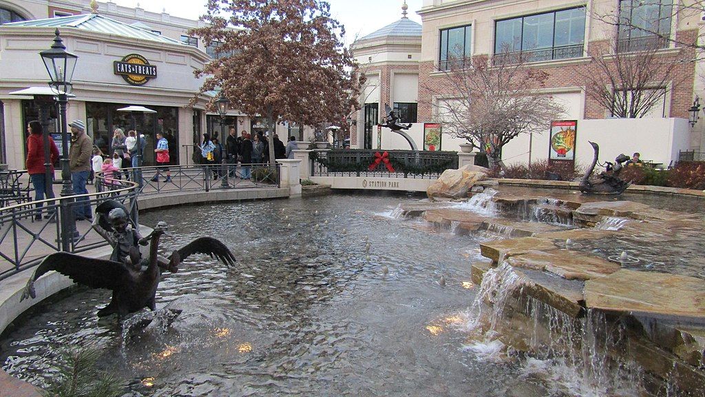 Fountain at Station Park