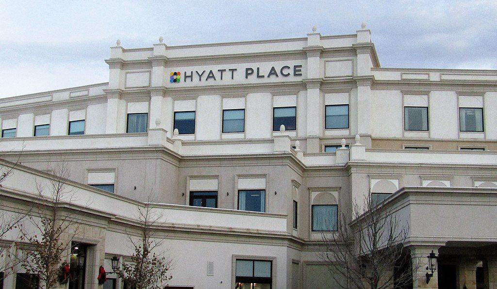 Hyatt Place hotel at Station Park