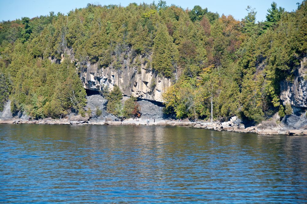 Daytime view of Lone Rock Point