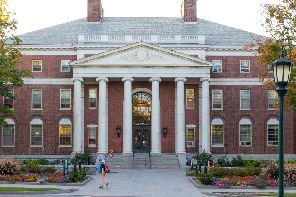 Waterman building at the University of Vermont