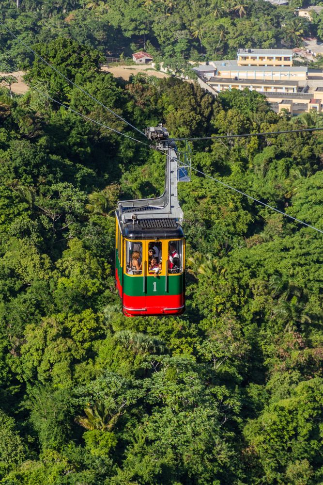 Cable car in Puerto Plata