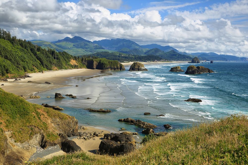 View of Cannon Beach's Stunning Sights