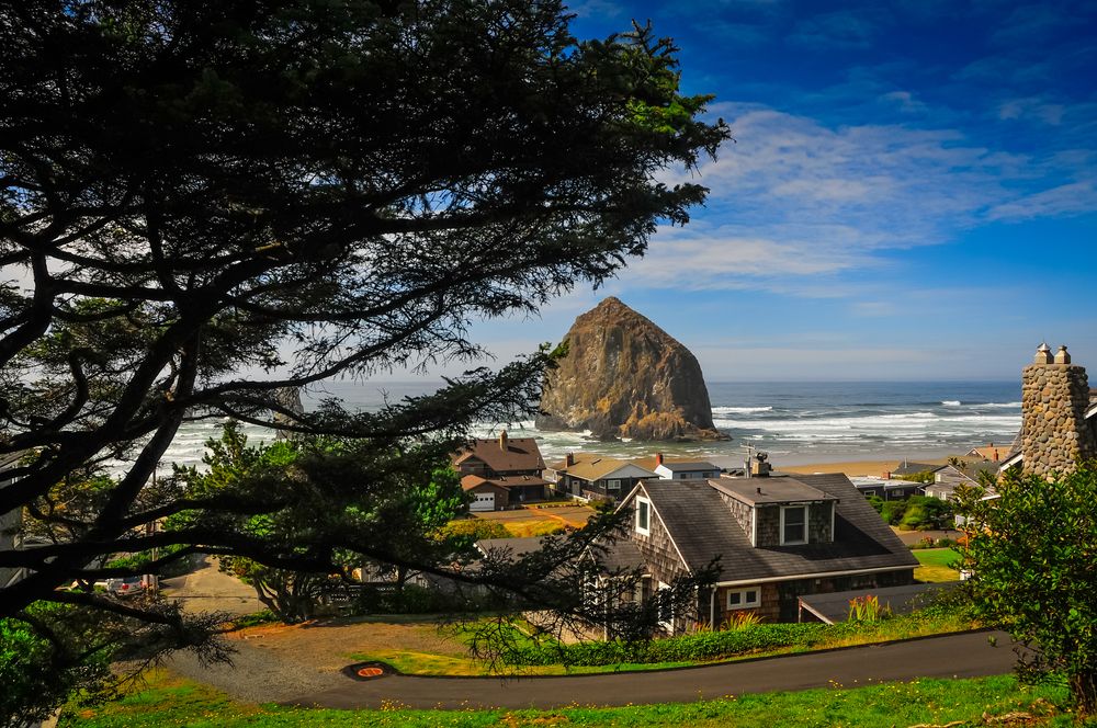 View of Cannon Beach's Stunning Sights
