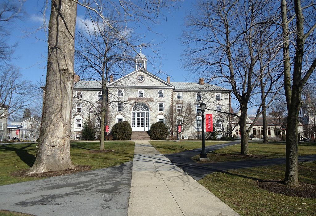 Exterior of a building at Dickinson college