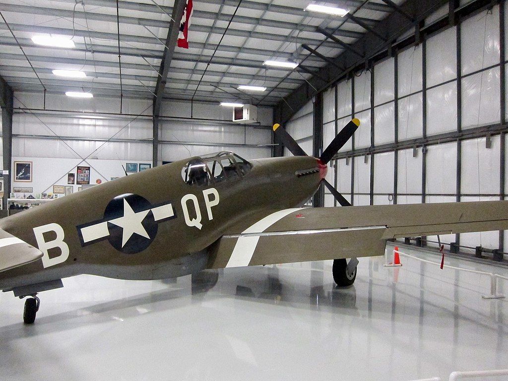 Aircraft displayed in Warhawk Air Museum
