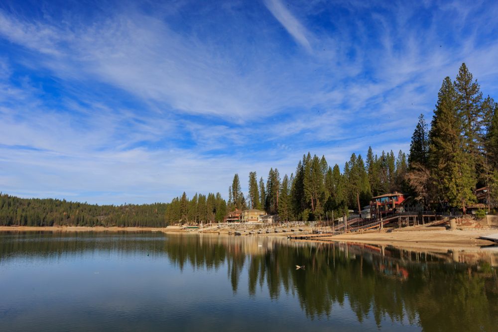 The waters of Bass Lake