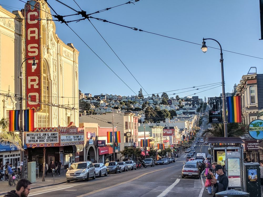 The road of Castro San Francisco
