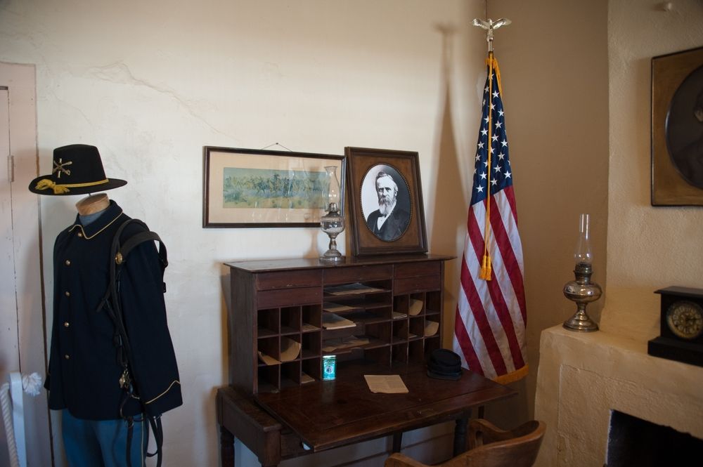 Exhibit in Fort Verde State Historic Park