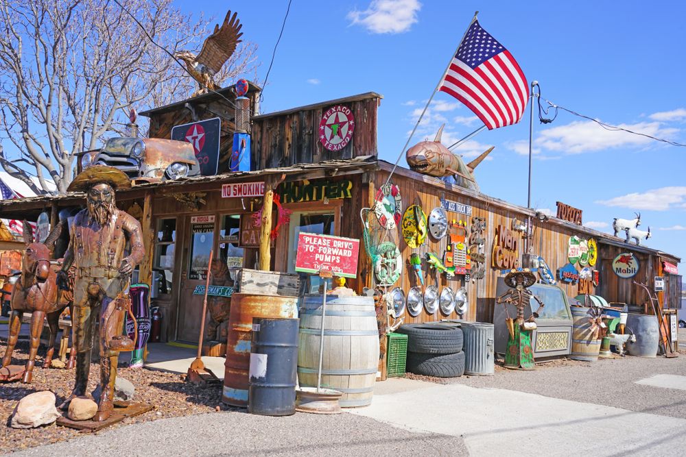 Antique items at Old Town Cottonwood