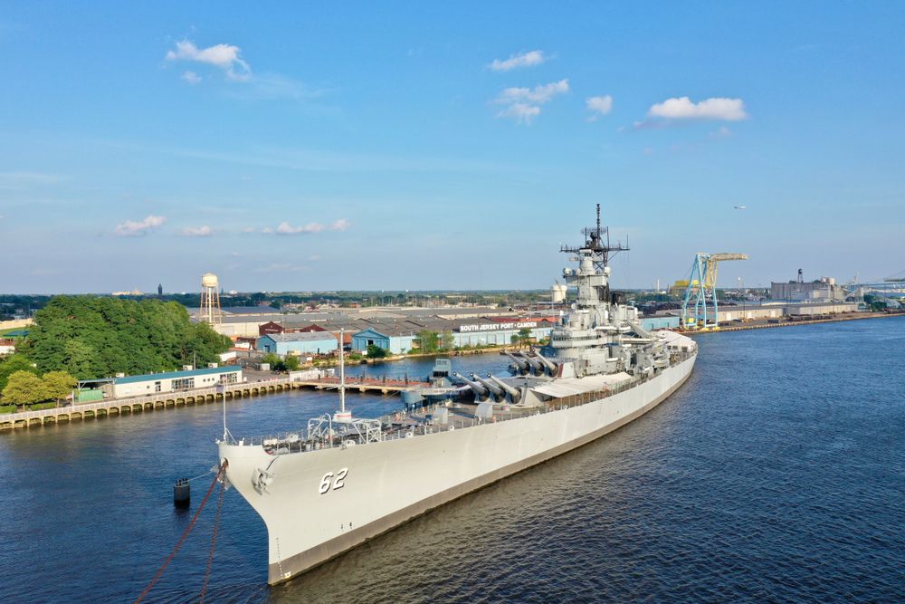 Exterior of Battleship New Jersey