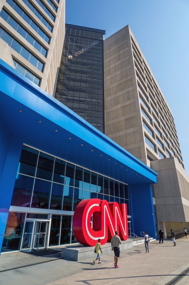 Exterior of the CNN Studio