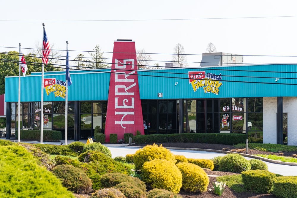 Exterior of Herr’s Snack Factory