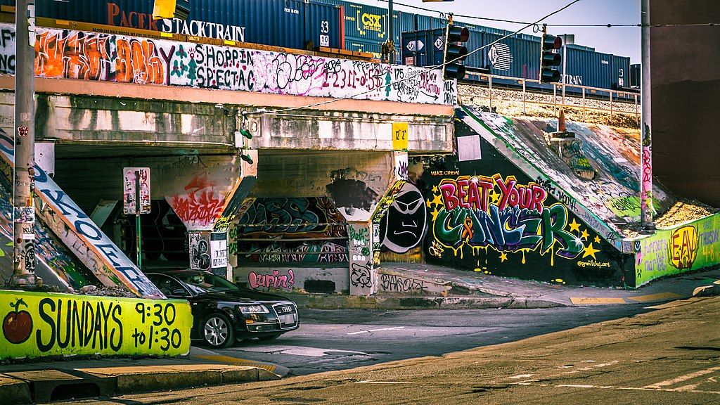 Exterior of the Krog Street Tunnel