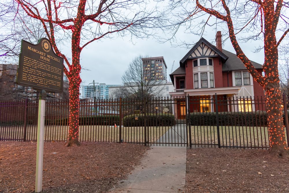 Daytime view of the Margaret Mitchell House