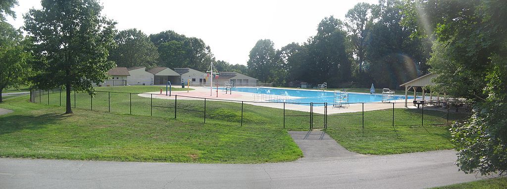 A pool at Marsh Creek State Park