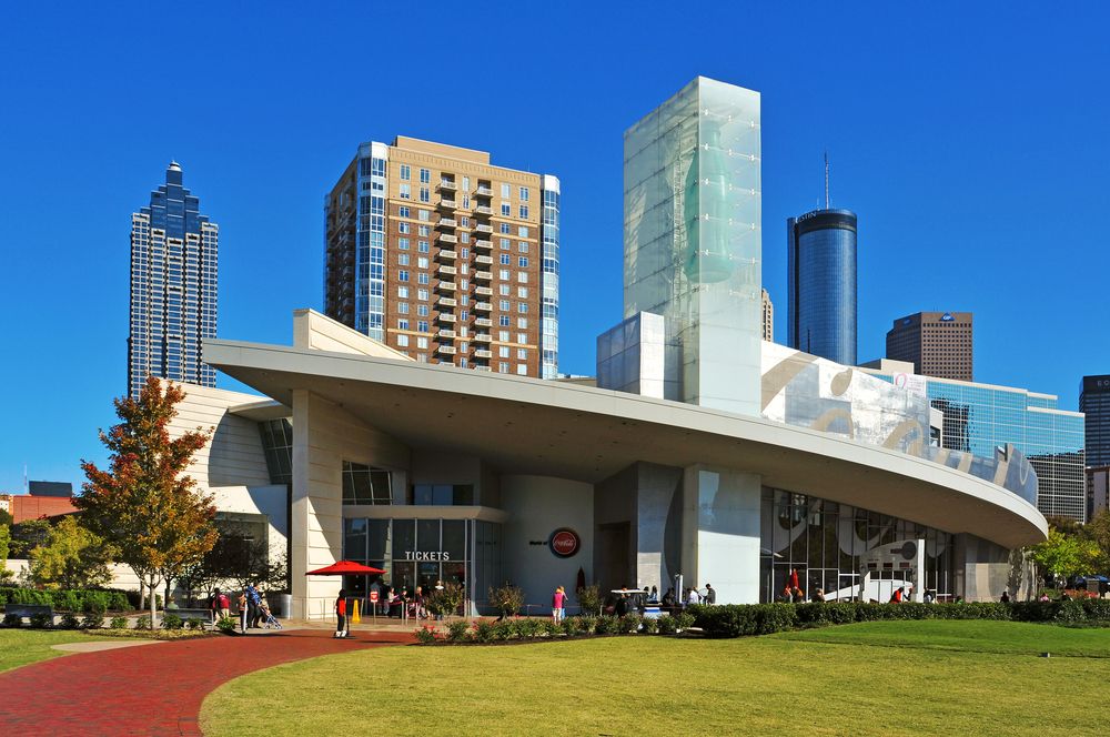 Exterior of the World of Coca-Cola