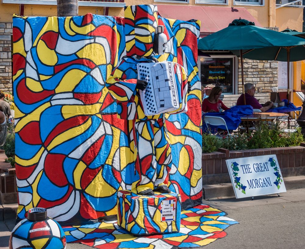 Musical performers during the Annual Capitola Art & Wine Festival