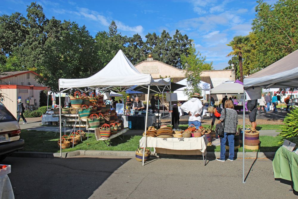 Vendors at Calistoga Farmers' Market