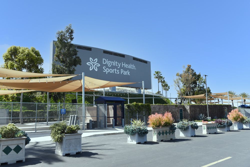 Exterior of Dignity Health Sports Park