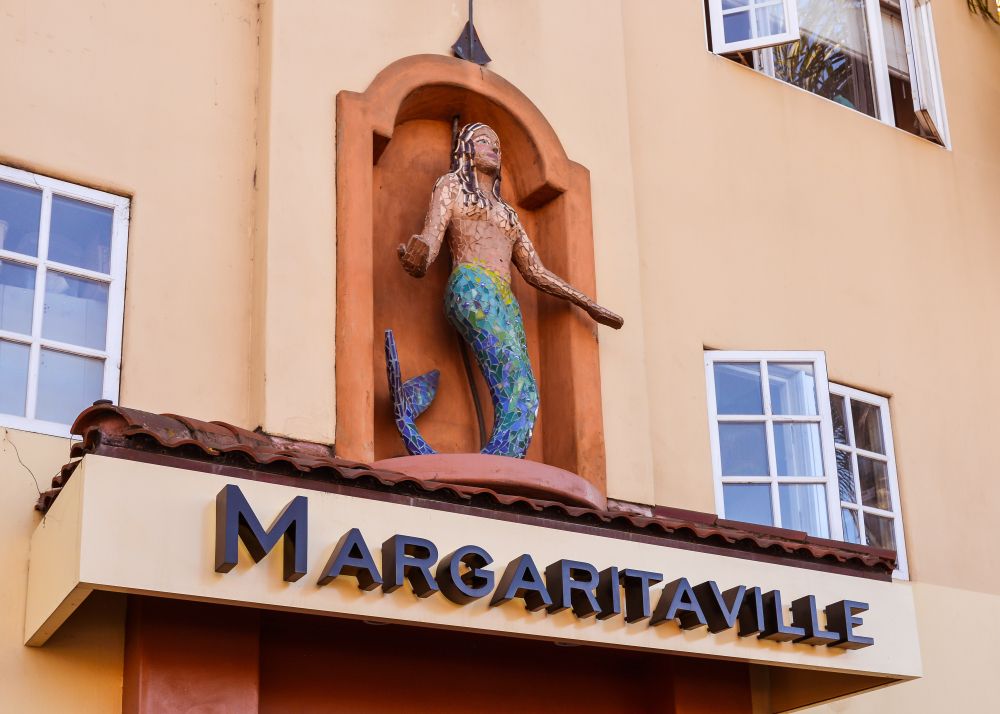 Building sign of Margaritaville
