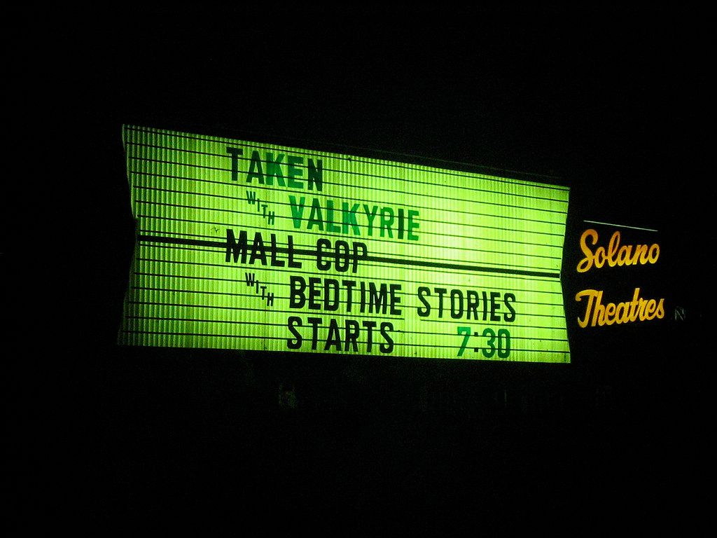 Marquee of West Wind Solano Drive-In