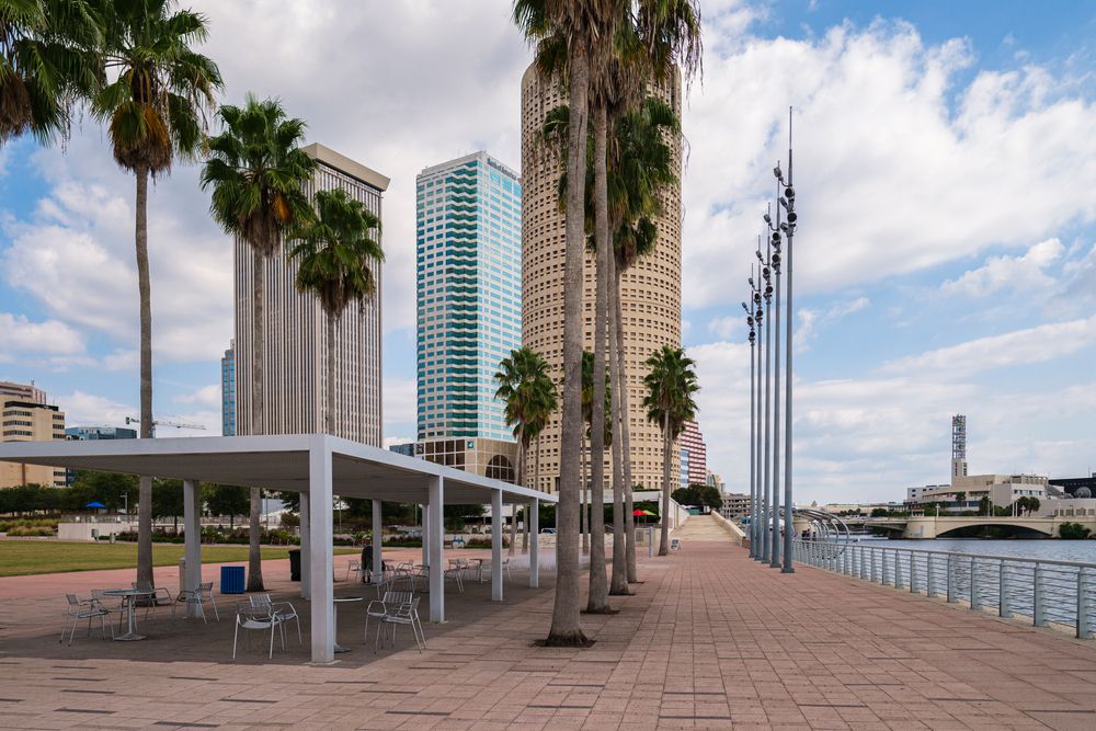 Pathway at Curtis Hixon Waterfront Park